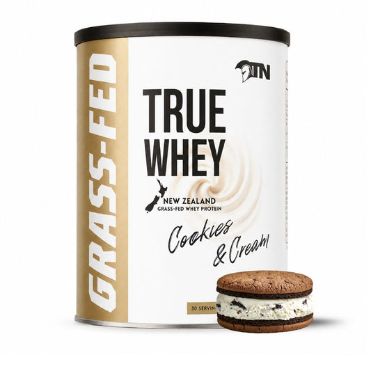 TRUE WHEY 100% Grass-Fed New Zealand Whey Protein - 30 Servings Net Wt. 750G