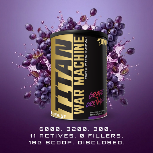 WAR MACHINE High Stim Pre-Workout, 20 Loaded Servings Net Wt.360g