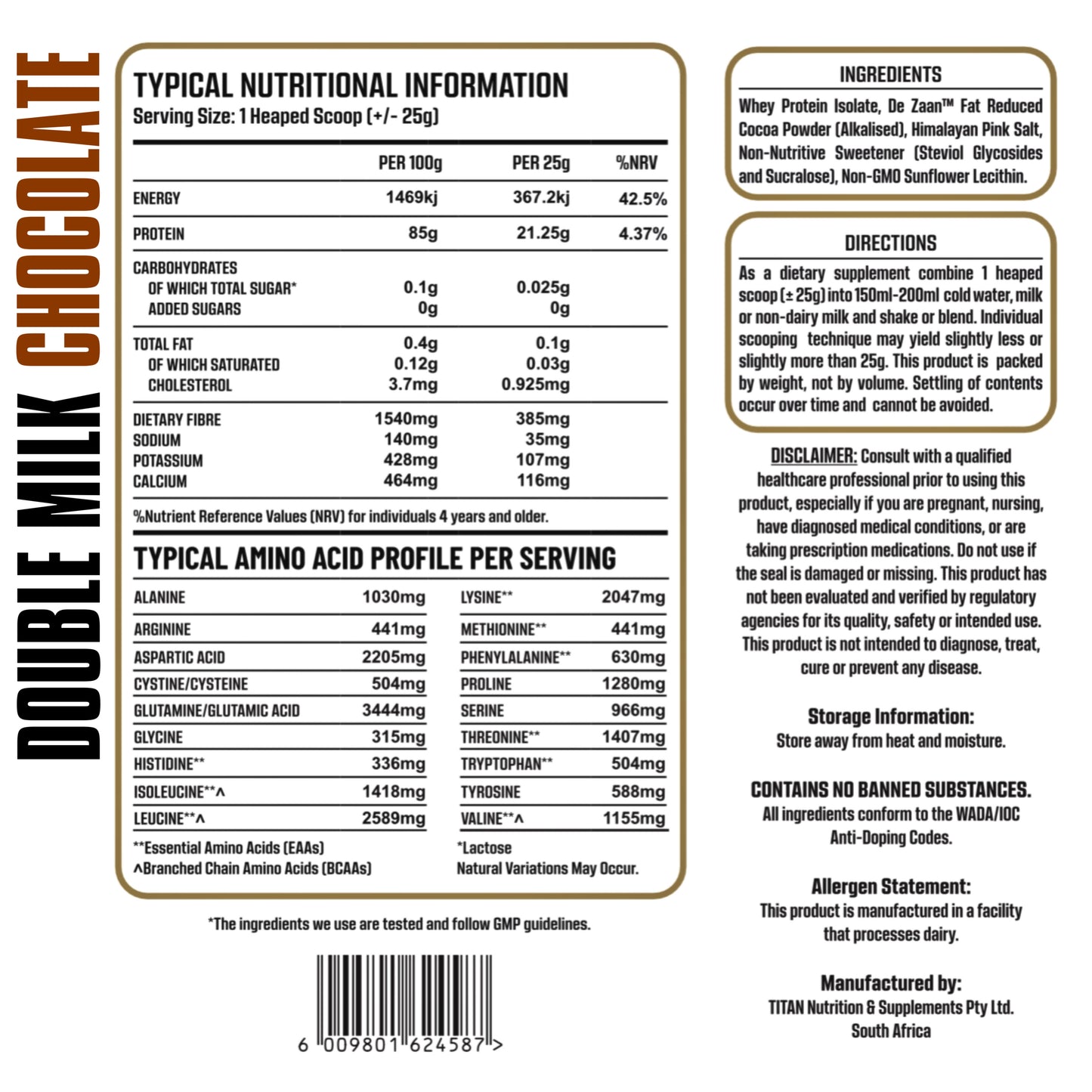 ISOPRO Pure Whey Protein Isolate 40 Servings Net Wt. 1KG