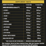 AMINO MASS All 9 EAA's + BCAA's 50 Servings, Net Wt 300g