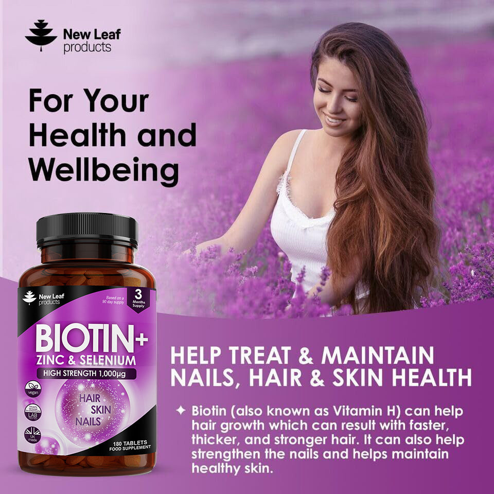 Biotin+ Vitamin B7 Tablets