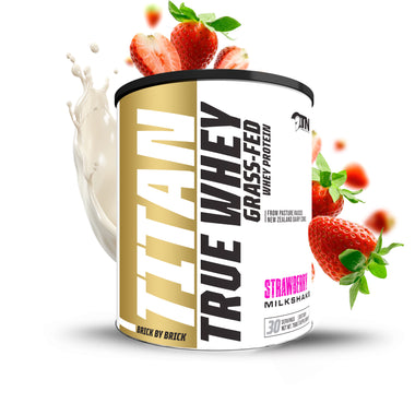 TRUE WHEY 100% Grass-Fed New Zealand Whey Protein, 30 Servings Net Wt.750g