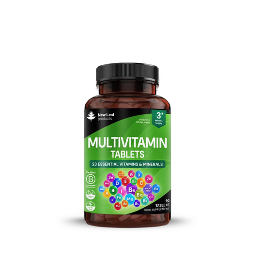 New Leaf Multivitamin Plus Iron High Strength Tablets