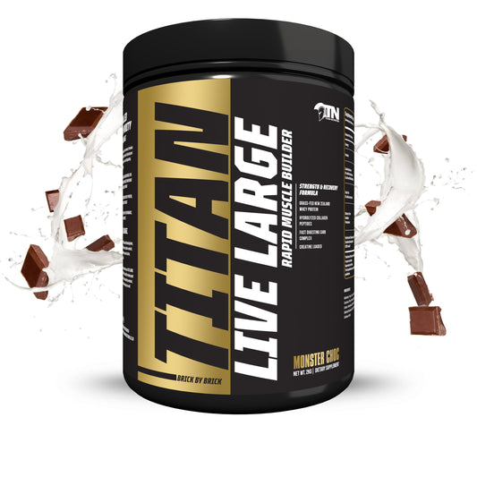 LIVE LARGE Rapid Muscle Builder - Now with added COLLAGEN PEPTIDES, Net Wt. 2KG