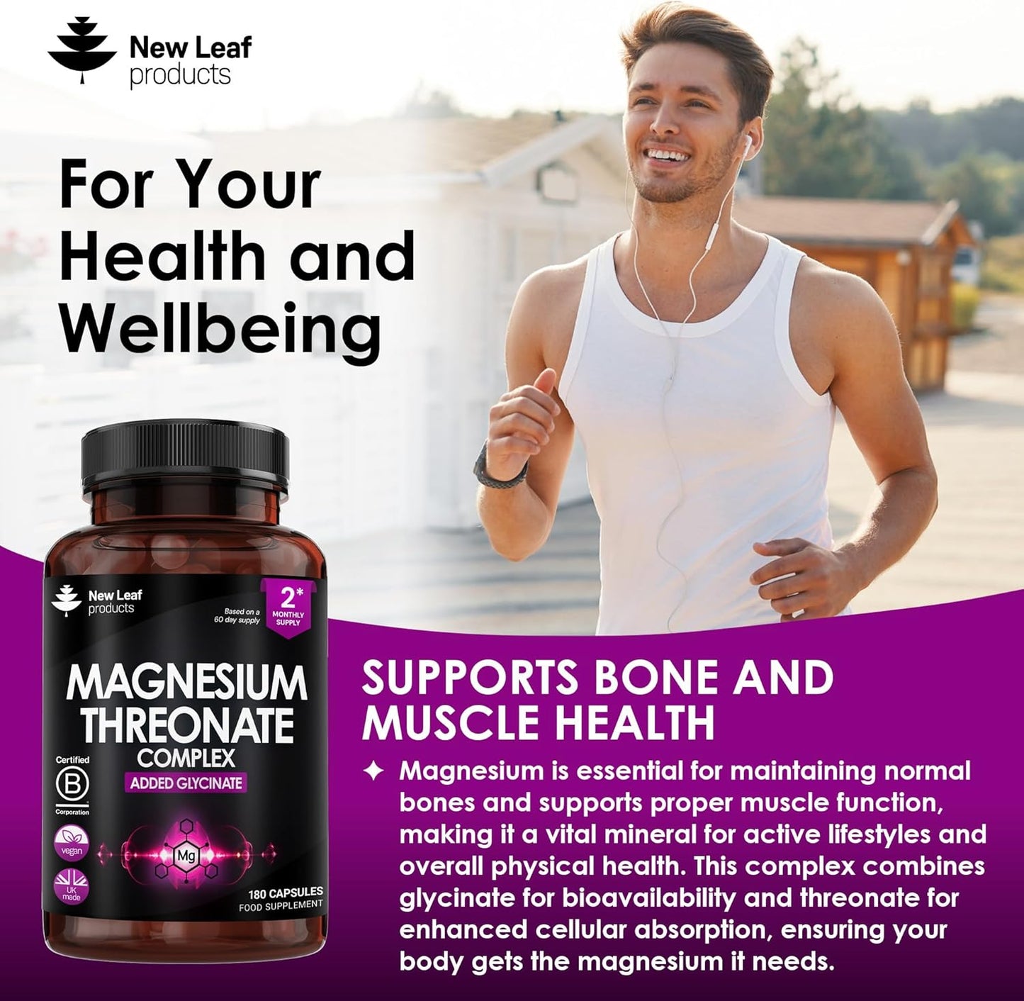 New Leaf Magnesium Threonate Complex