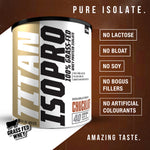 ISOPRO Grass Fed Whey Protein Isolate 40 Servings Net Wt. 1KG (Packaging may vary)