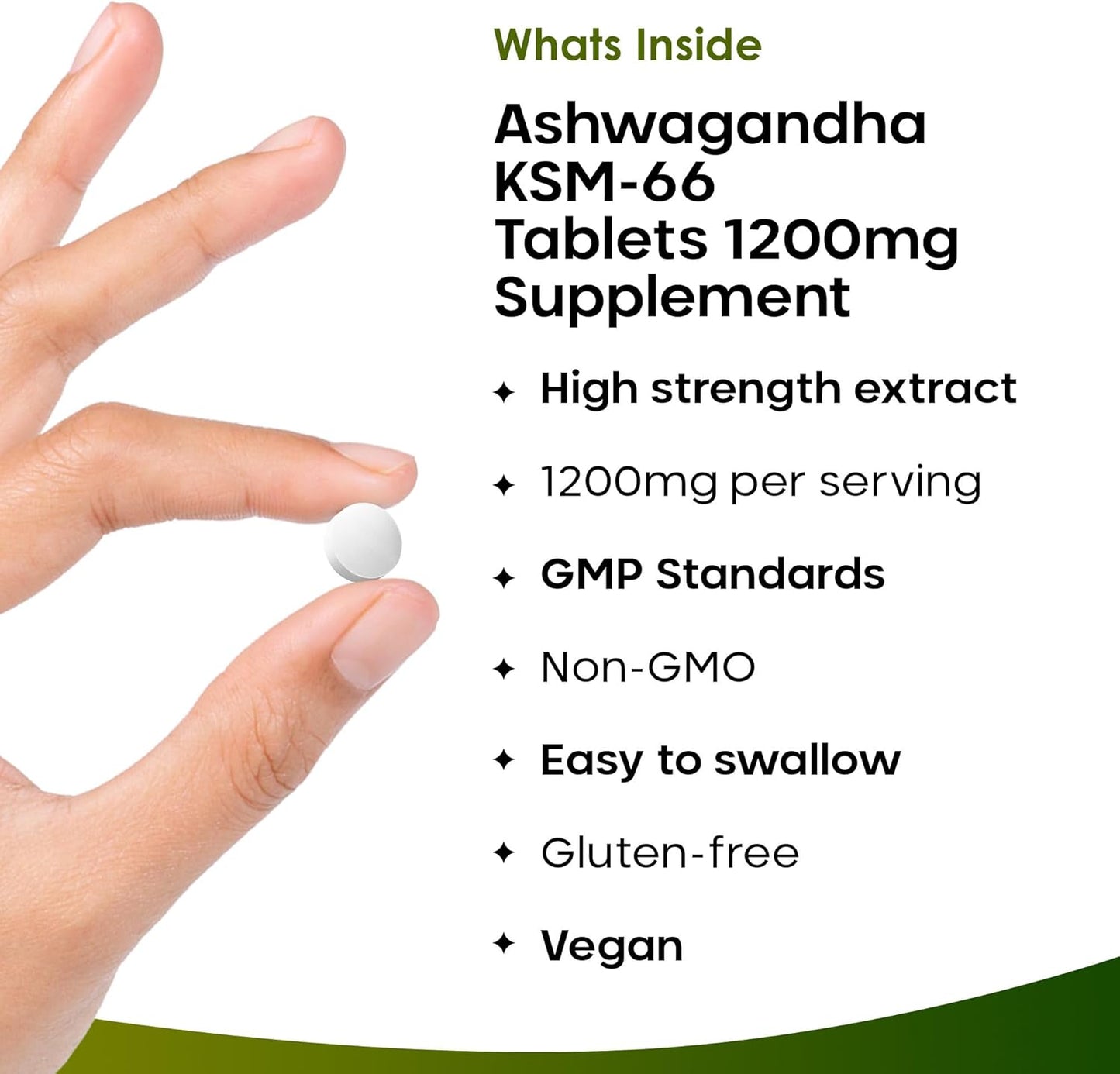 New Leaf Ashwagandha KSM-66 Tablets 180's