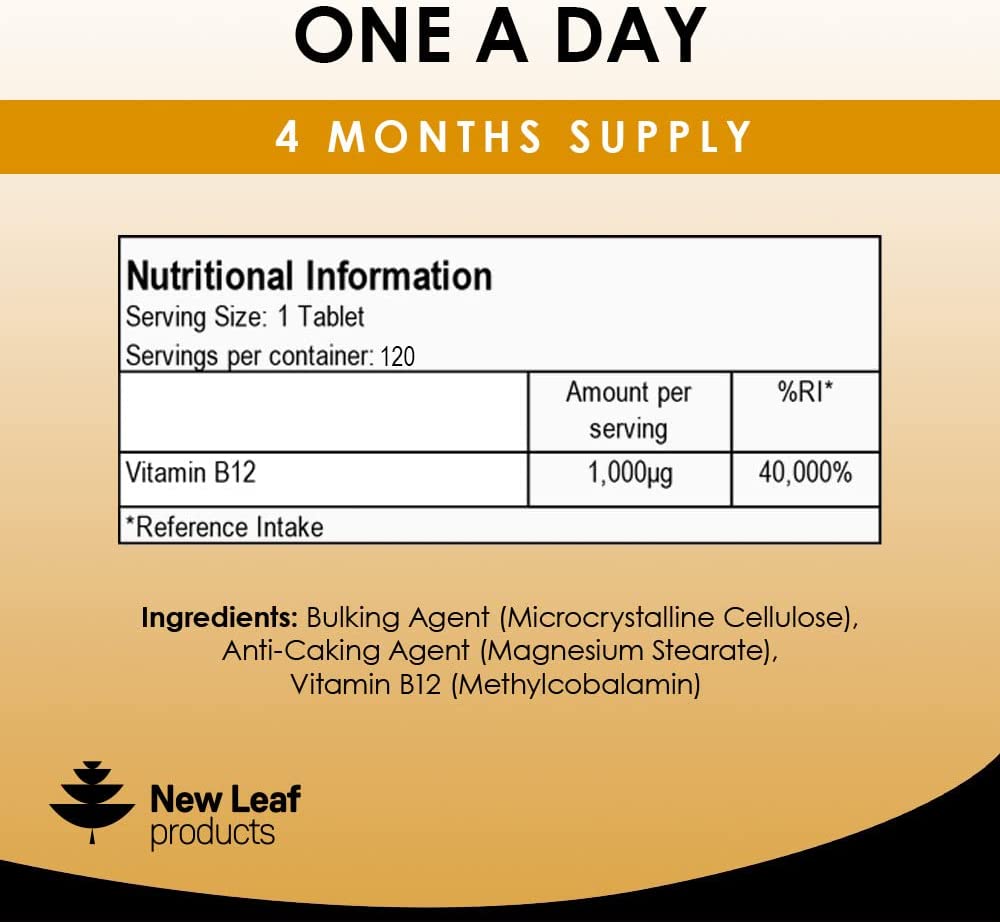 New Leaf Vitamin B12