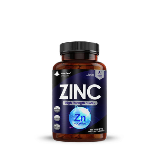 New Leaf High Strength Zinc 6 Month Supply New Leaf