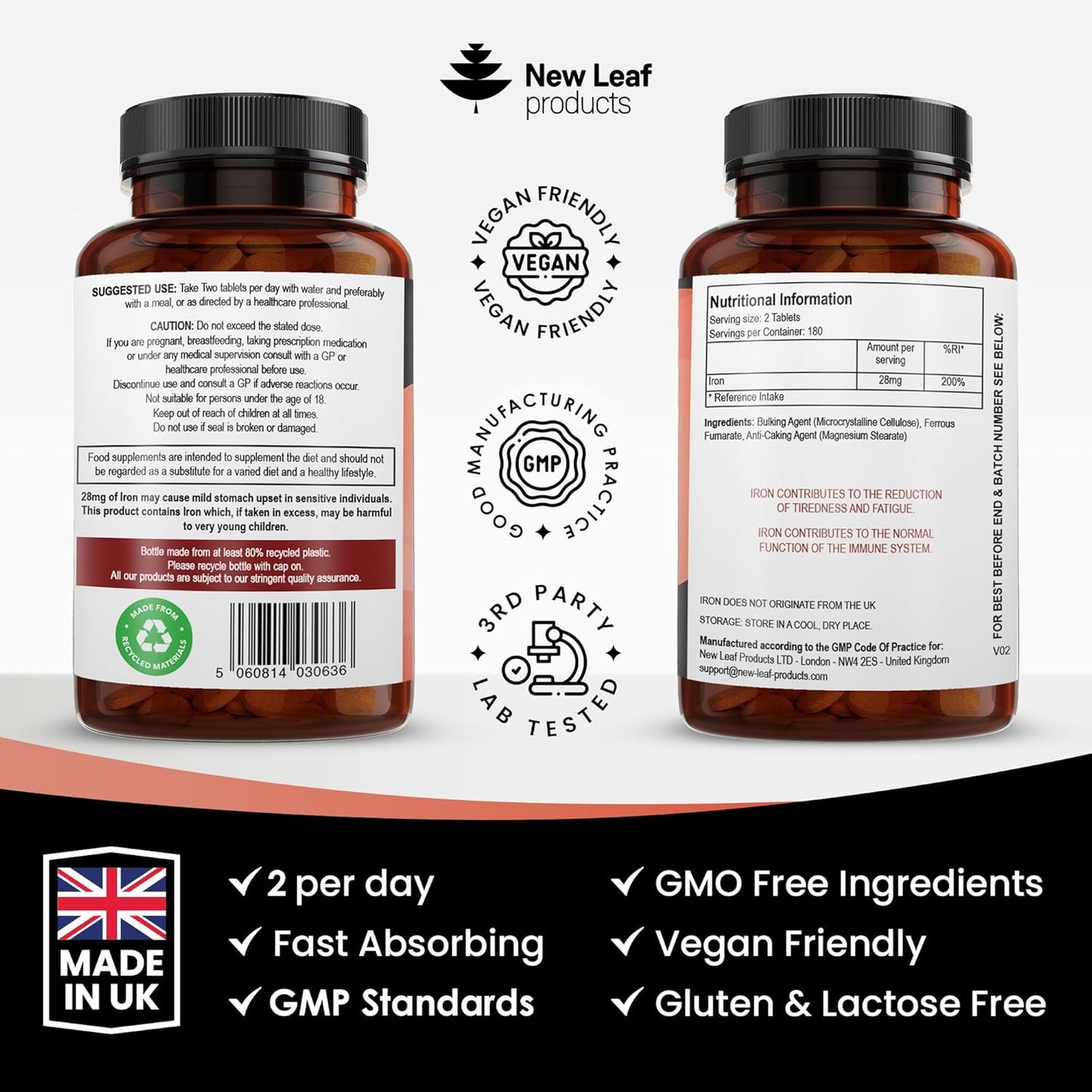 New Leaf Gentle Iron