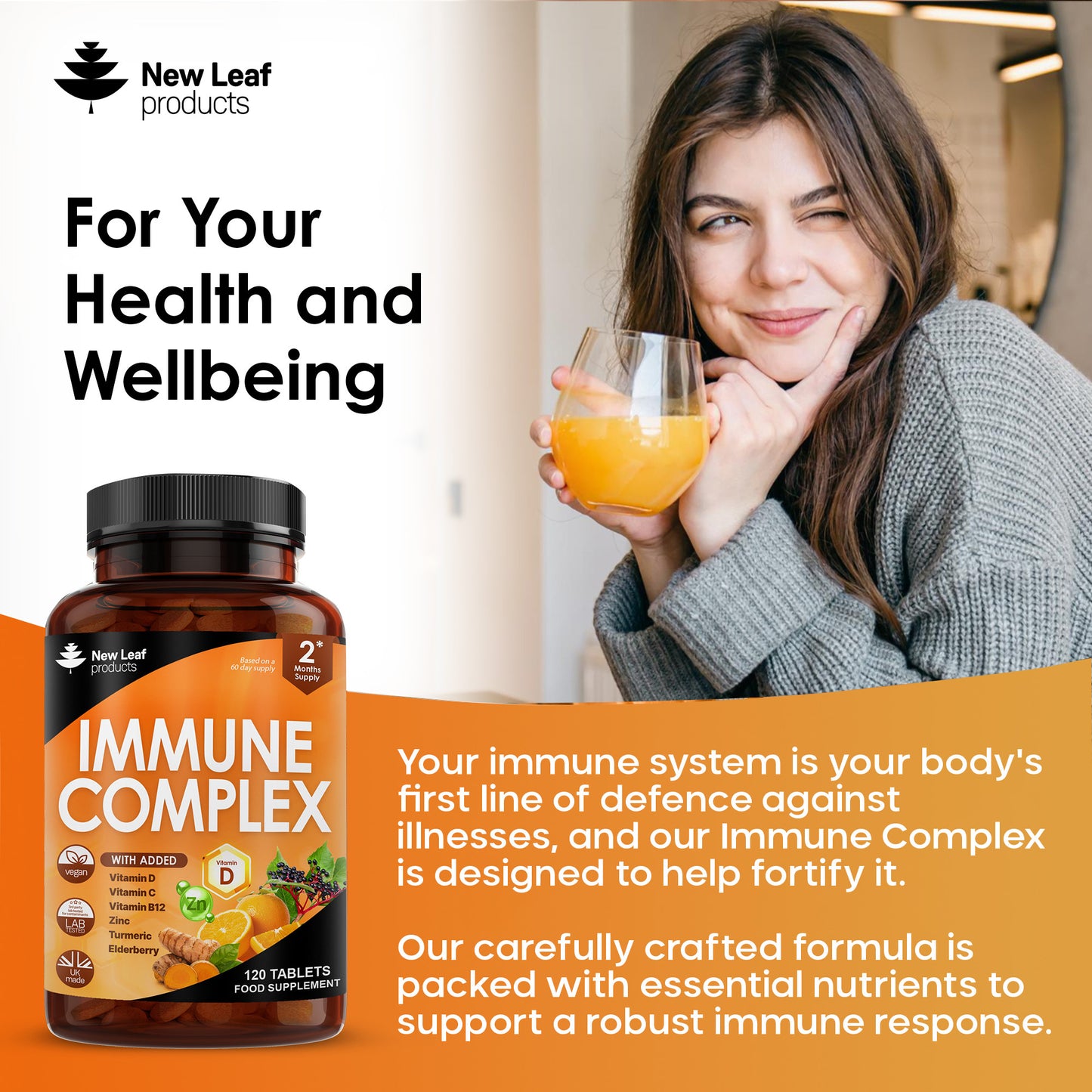 New Leaf Immune Complex Tablets New Leaf