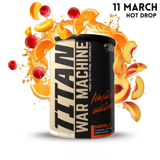 WAR MACHINE High Stim Pre-Workout, 20 Loaded Servings Net Wt.360g