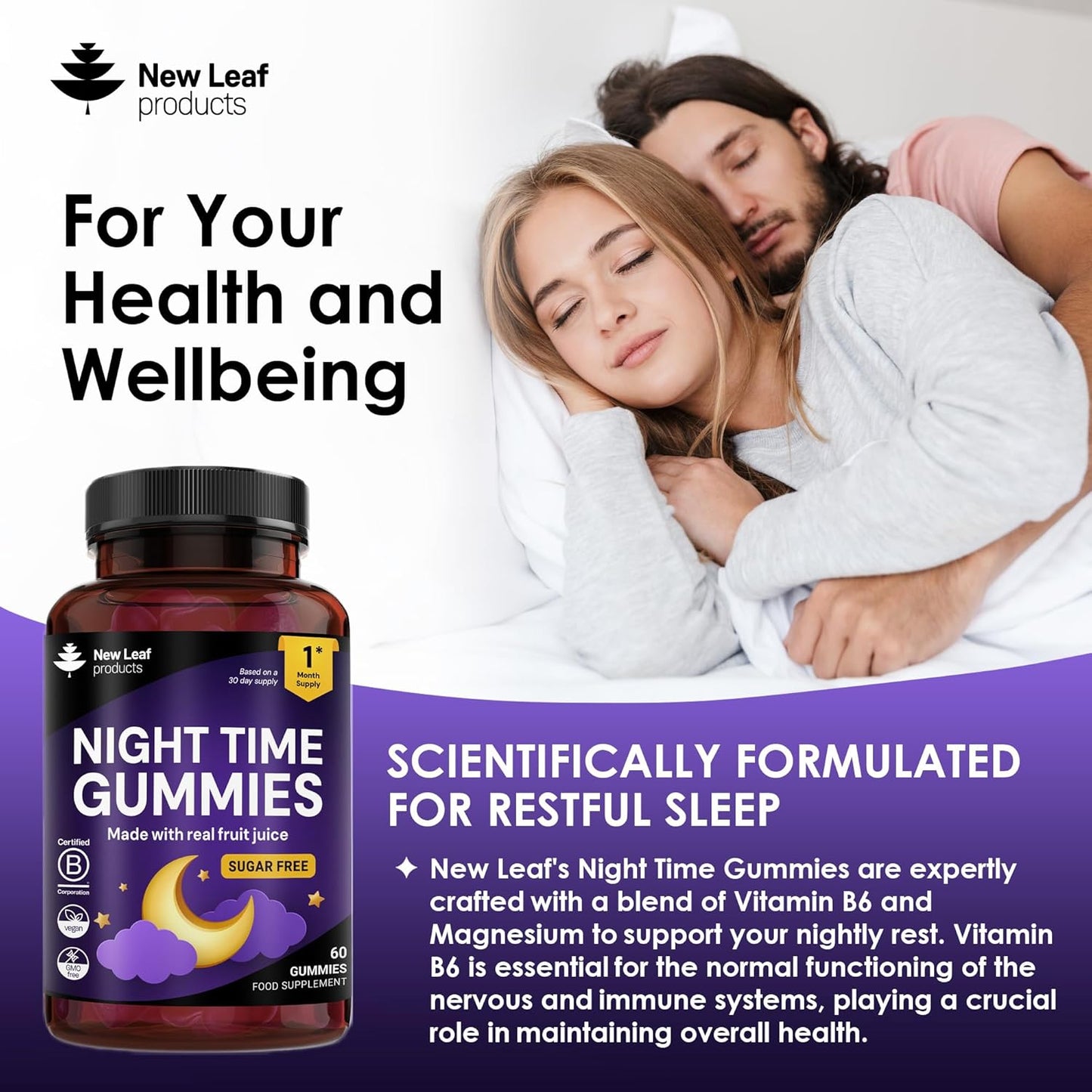 New Leaf Night Time Gummies