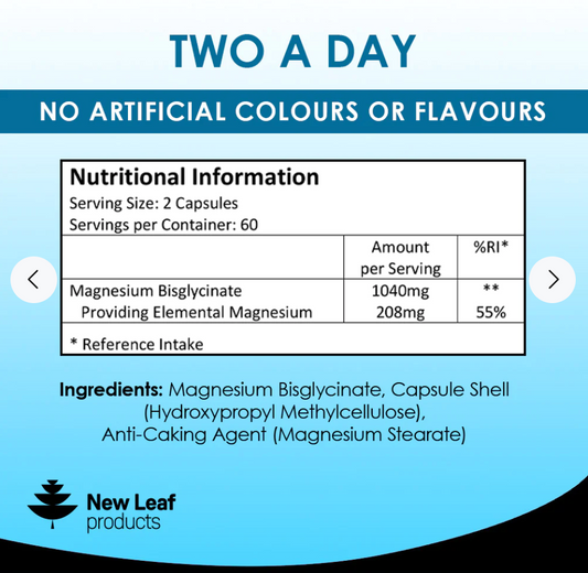 New Leaf Magnesium Glycinate