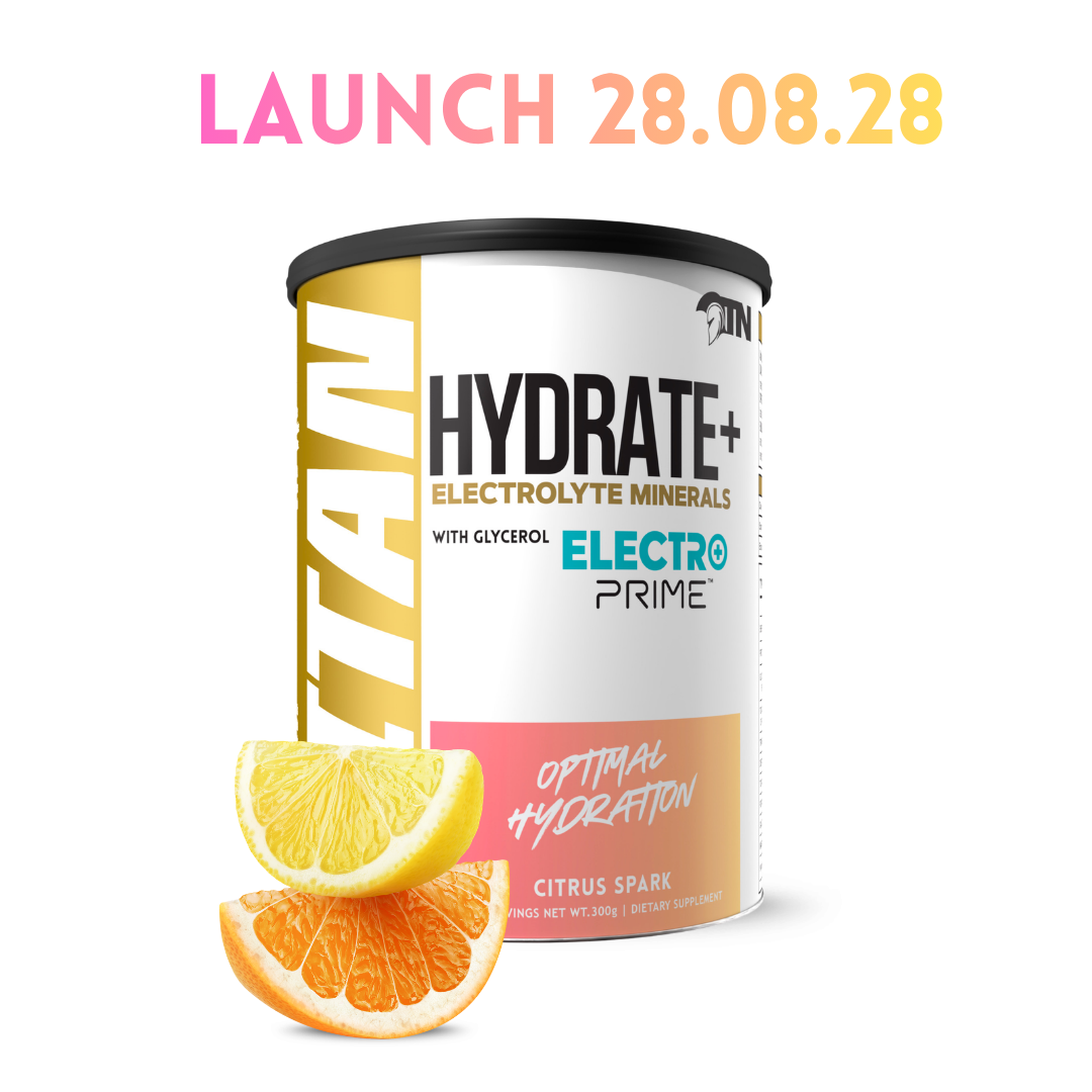 HYDRATE+ Electrolyte Hydration, 60 Servings Net Wt 300g