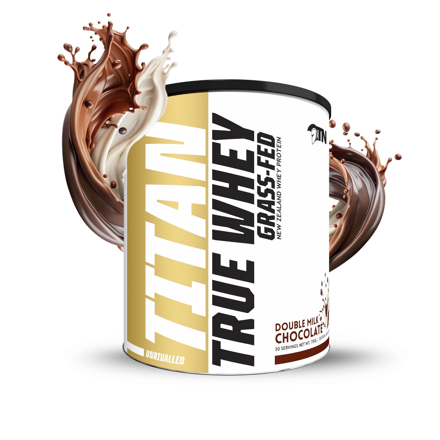 TRUE WHEY 100% Grass-Fed New Zealand Whey Protein, 30 Servings Net Wt.750g