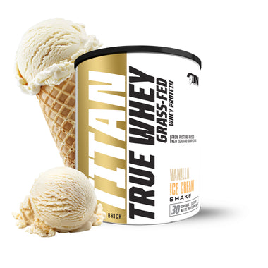 TRUE WHEY 100% Grass-Fed New Zealand Whey Protein, 30 Servings Net Wt.750g