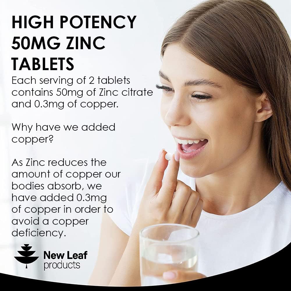 New Leaf High Strength Zinc-6 Month Supply