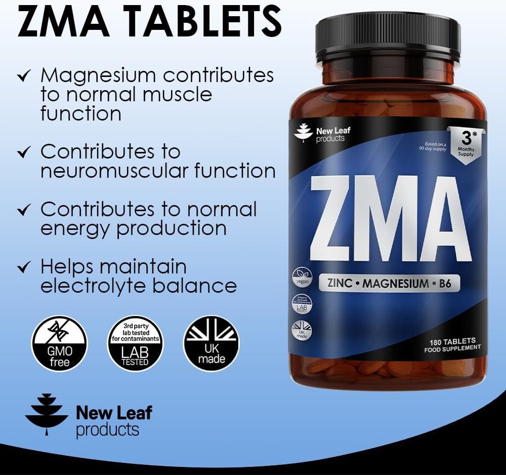 New Leaf ZMA Tablets